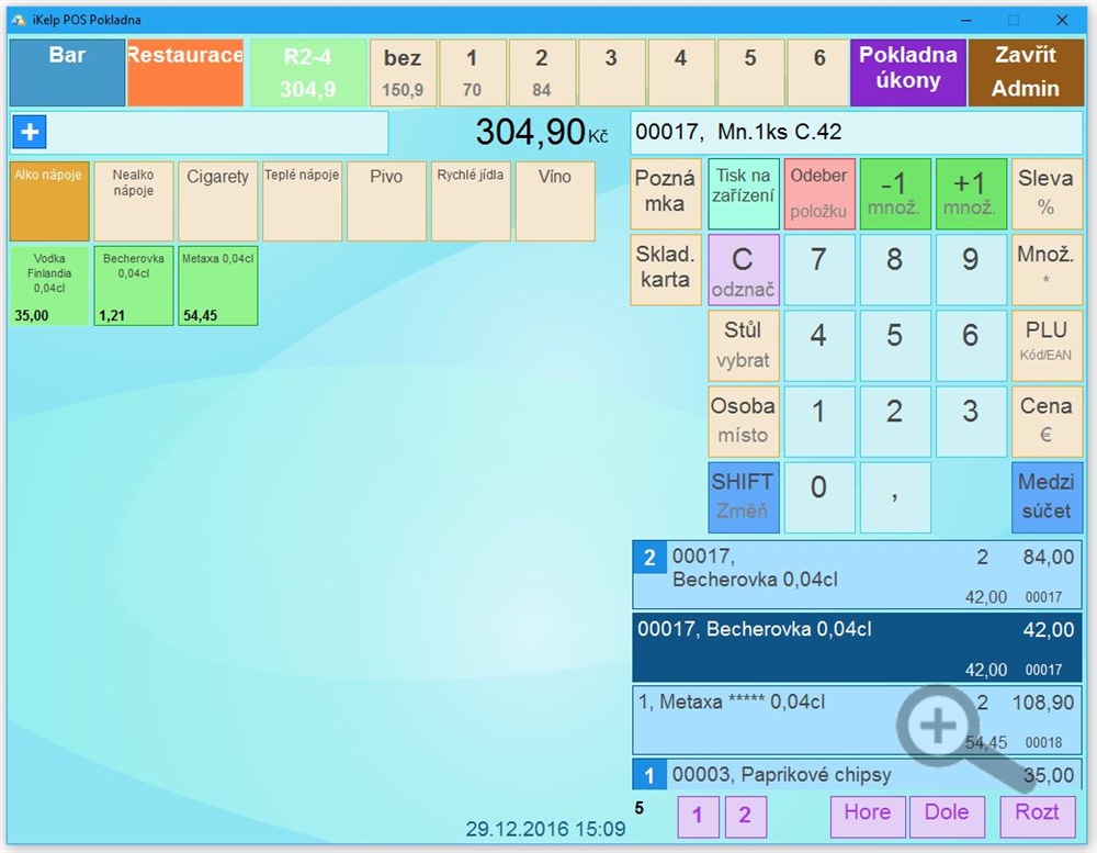Na obr&aacute;zku je zobrazena operace přesunu č&aacute;stečn&iacute;ho množstv&iacute; na jinou osobu.