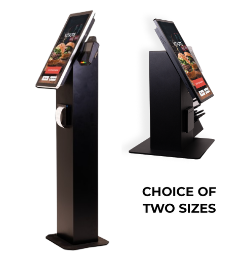 Kiosk in two sizes: choice of two sizes