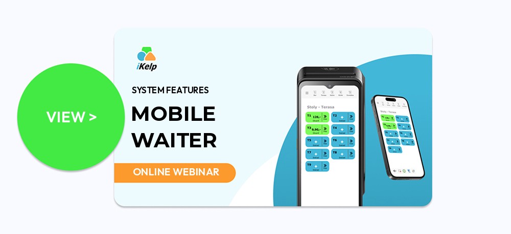 Online webinar about the mobile waiter