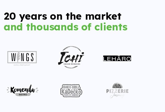 Logos of businesses that use iKelp