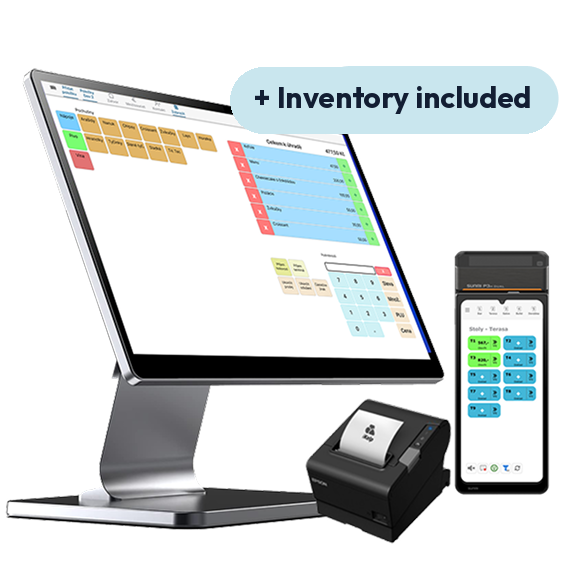 SWAN All-in-one 15 inch - professional iKelp POS bundle