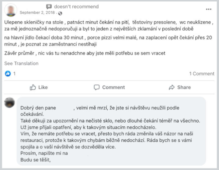 Jak reagovat na pozitivní recenze?