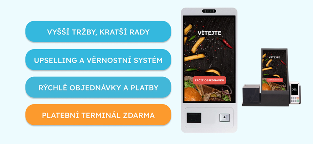 Kiosek v&yacute;hody