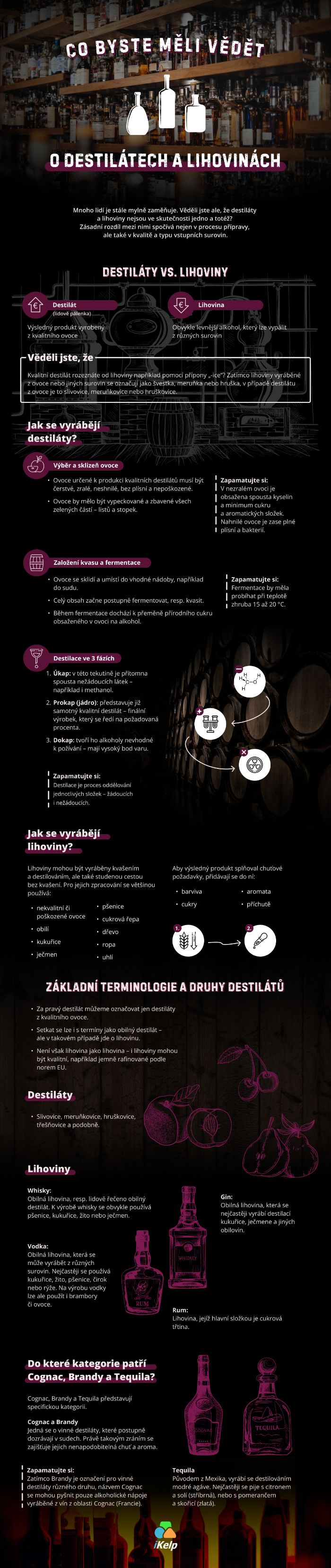 INFOGRAFIKA Co byste měli vědět o destilátech a lihovinách