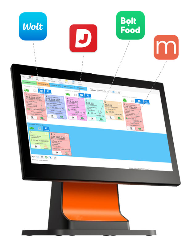iKelp POS Mobile napojení na oblíbené portály